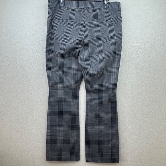 Old Navy Womens Pixie Flare High Rise Tartan Plaid Trouser Pants Sz. 14 NEW - Picture 12 of 12